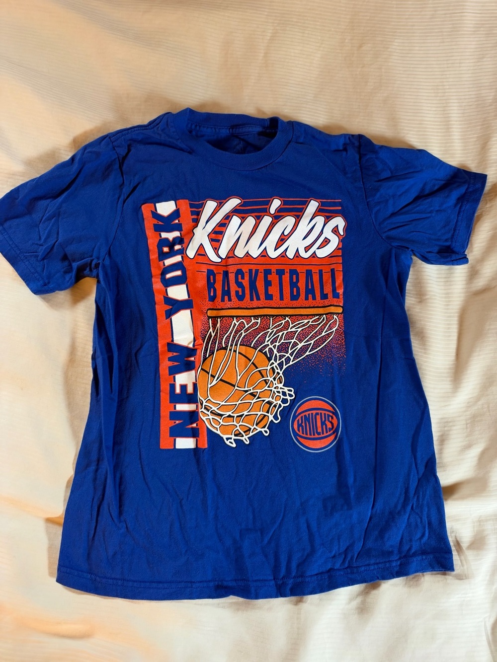 Kids' Knicks Basketball Graphic Tee - Blue